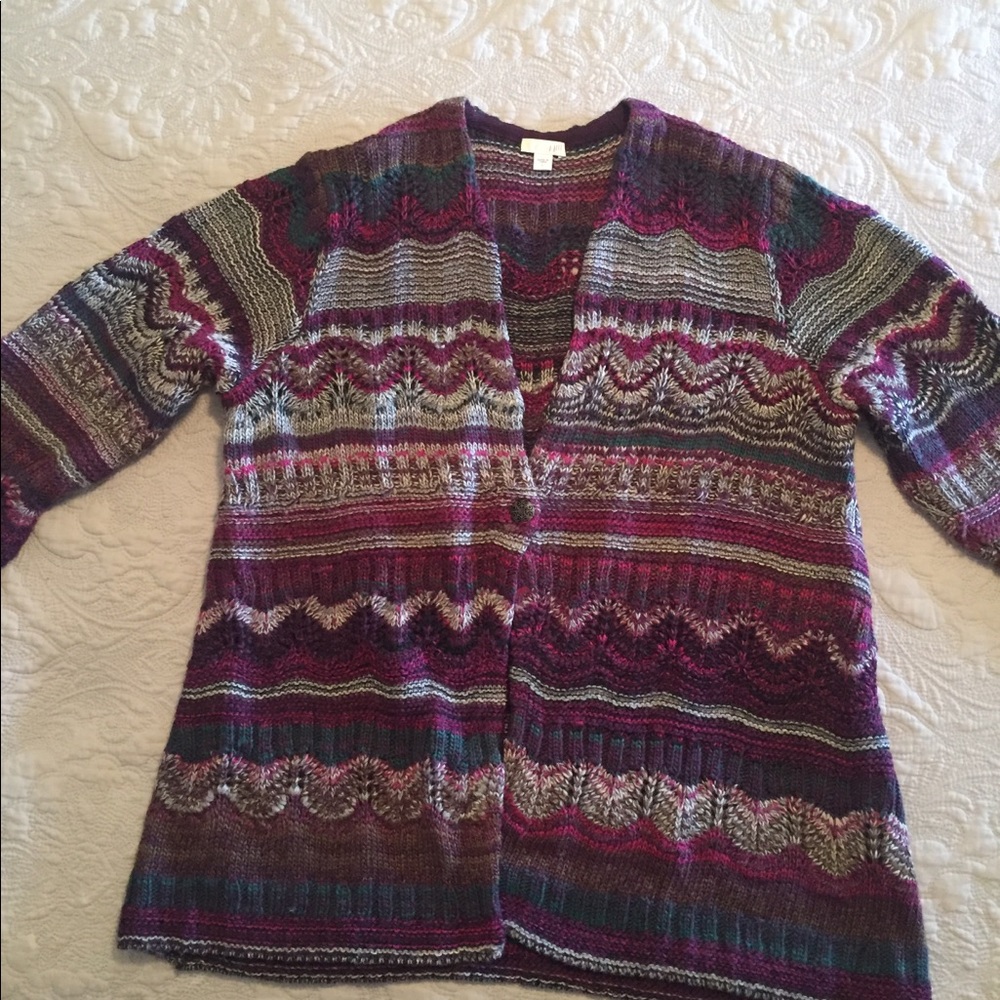 J. Jill sweater coat